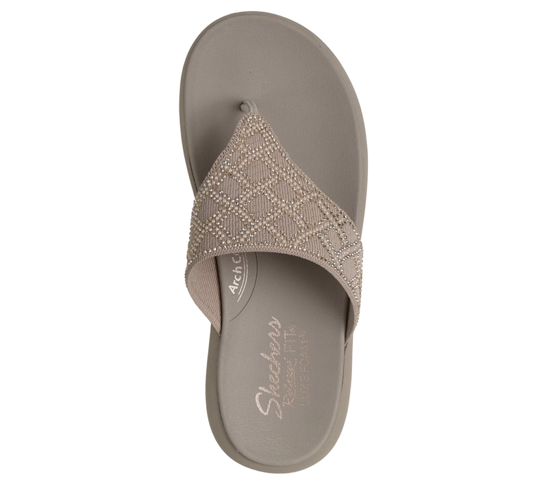 SANDALIAS MUJER SKECHERS ASANA LUXE KEEP DAZZLING - 2