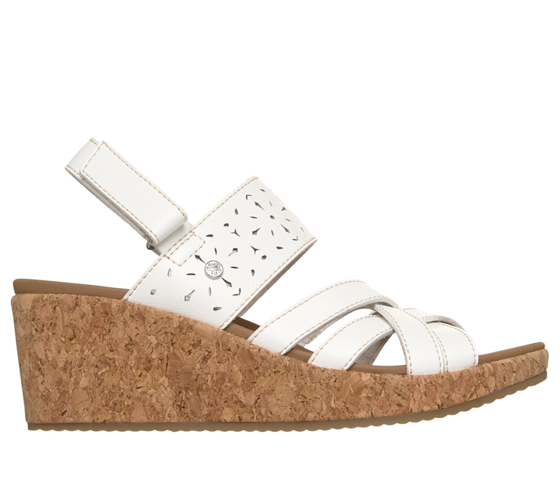 SANDALIAS MUJER SKECHERS ARCH FIT BEVERLEE 2.0 NATURAL ERA - 1