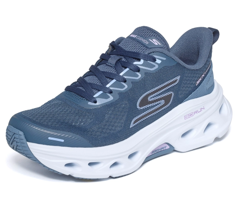 ZAPATILLAS MUJER SKECHERS MAX CUSHIONING GLIDE-STEP ARCH - 5
