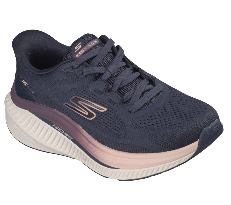 ZAPATILLAS MUJER SKECHERS SLIP-INS GO WALK MAX CUSHIONING - 4