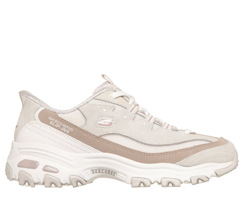 ZAPATILLAS MUJER SKECHERS SLIP-INS D'LITES VINTAGE HAZE - 1