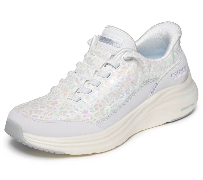 ZAPATILLAS MUJER SKECHERS SLIP-INS CONTOUR FOAM RADIANT GLOW - 5