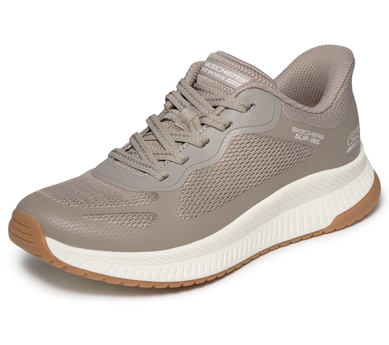 ZAPATILLAS MUJER SKECHERS SLIP-INS BOBS SQUAD 4 STAPLE LOOK - 5