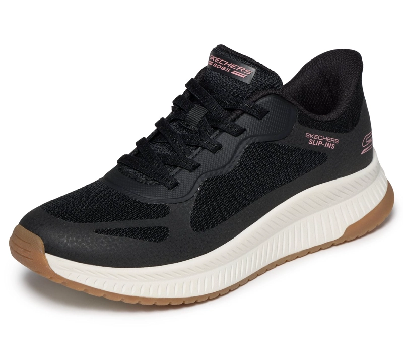 ZAPATILLAS MUJER SKECHERS SLIP-INS BOBS SQUAD 4 STAPLE LOOK - 5