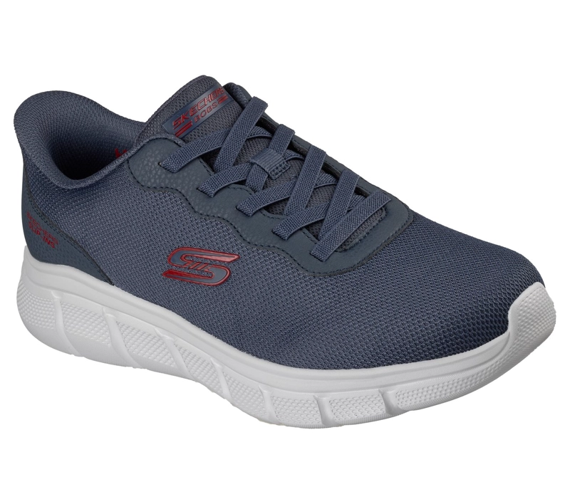 ZAPATILLAS HOMBRE SKECHERS SLIP-INS BOBS B FLEX GLACIAL EDGE - 4