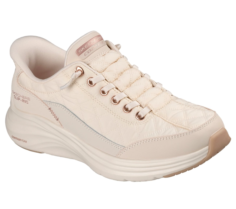 ZAPATILLAS MUJER SKECHERS SLIP-INS CONTOUR FOAM GOLDEN HOUR - 2