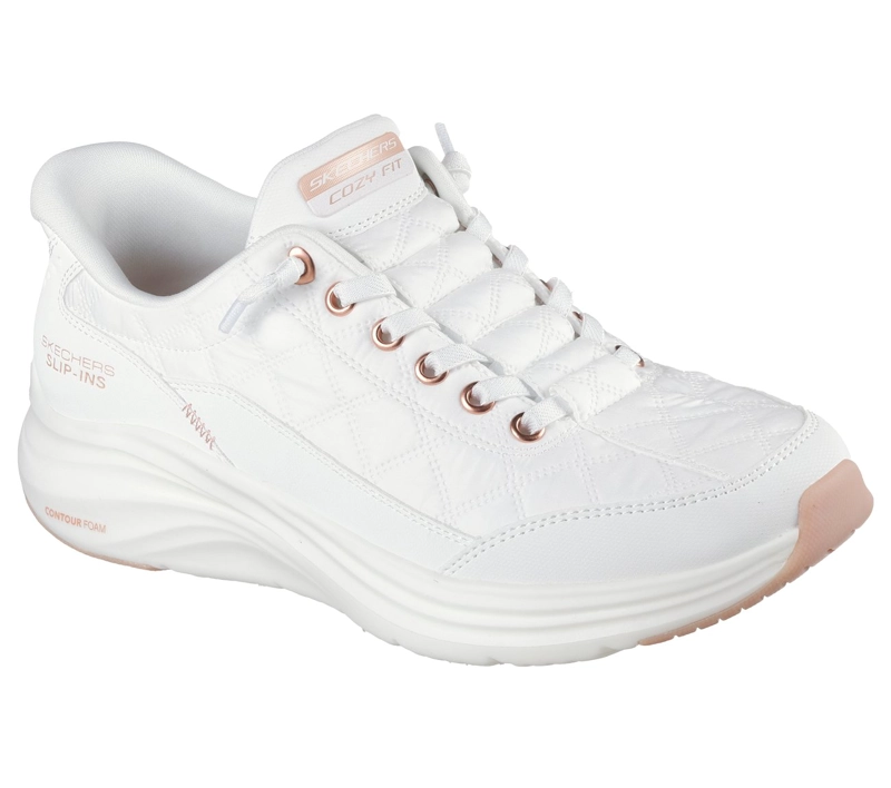 ZAPATILLAS MUJER SKECHERS SLIP-INS CONTOUR FOAM GOLDEN HOUR - 3