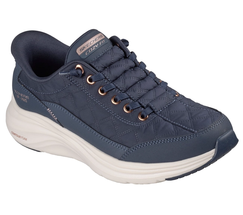 ZAPATILLAS MUJER SKECHERS SLIP-INS CONTOUR FOAM GOLDEN HOUR - 4