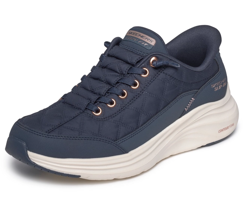 ZAPATILLAS MUJER SKECHERS SLIP-INS CONTOUR FOAM GOLDEN HOUR - 5