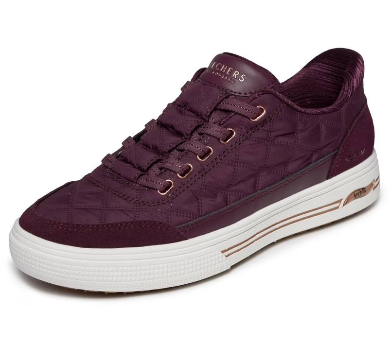 ZAPATILLAS MUJER SKECHERS SLIP-INS ARCH FIT ARCADE CUDDLE - 5