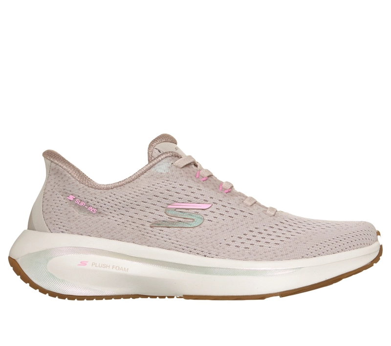 ZAPATILLAS MUJER SKECHERS SLIP-INS PLUSH FOAM OPAL MIST - 1