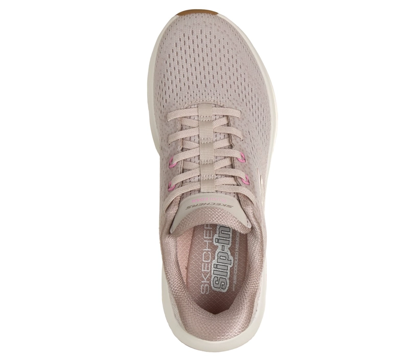 ZAPATILLAS MUJER SKECHERS SLIP-INS PLUSH FOAM OPAL MIST - 2