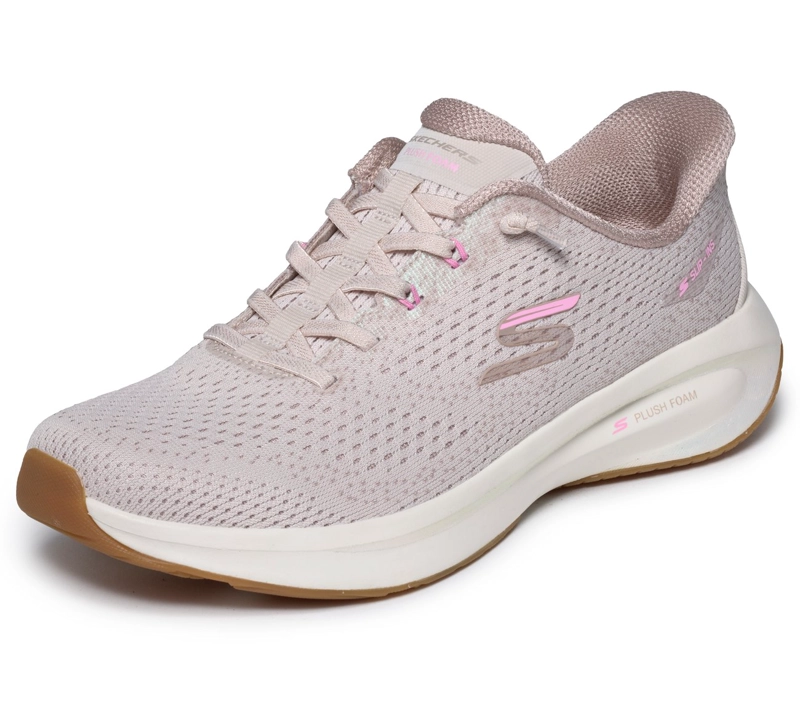 ZAPATILLAS MUJER SKECHERS SLIP-INS PLUSH FOAM OPAL MIST - 5