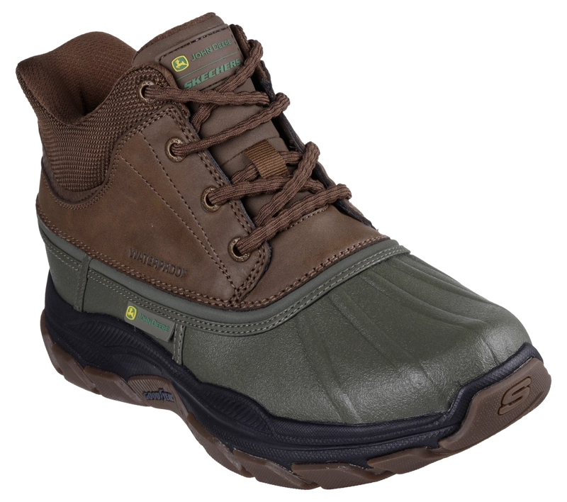 BOTIN HOMBRE SKECHERS SLIP-INS RESPECTED SWAMPER - 4