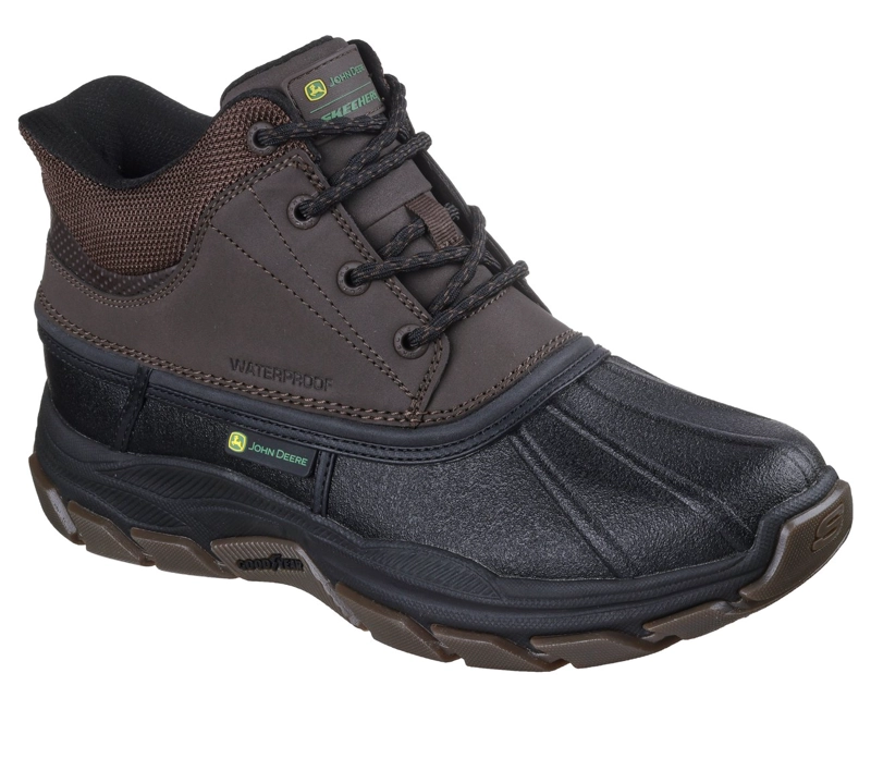 BOTIN HOMBRE SKECHERS SLIP-INS RESPECTED SWAMPER - 4