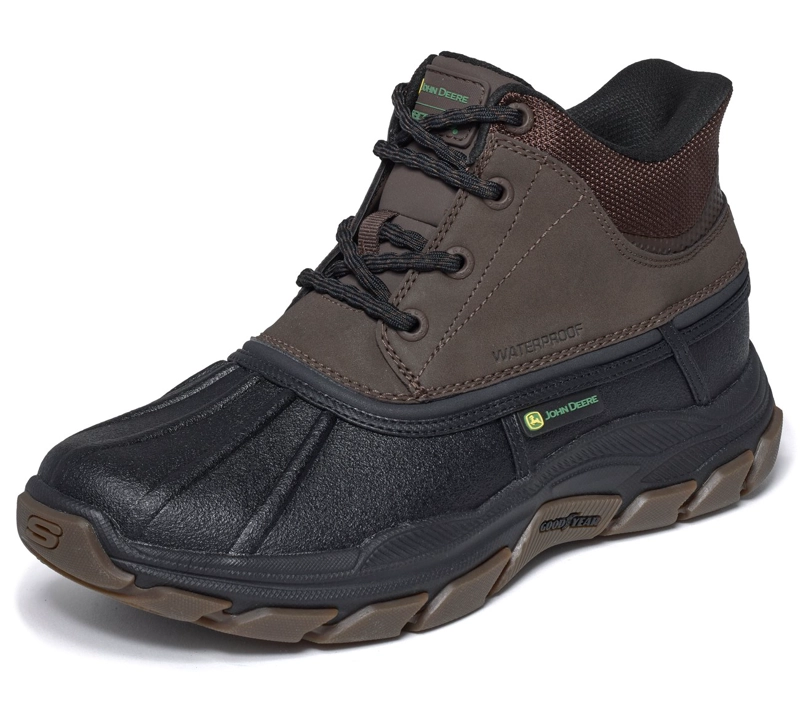 BOTIN HOMBRE SKECHERS SLIP-INS RESPECTED SWAMPER - 5