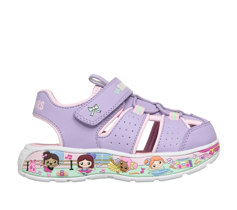 SANDALIAS NIÑA SKECHERS PLAY SCENE SPLASH OCEAN WALK - 1