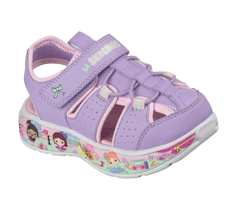 SANDALIAS NIÑA SKECHERS PLAY SCENE SPLASH OCEAN WALK - 4