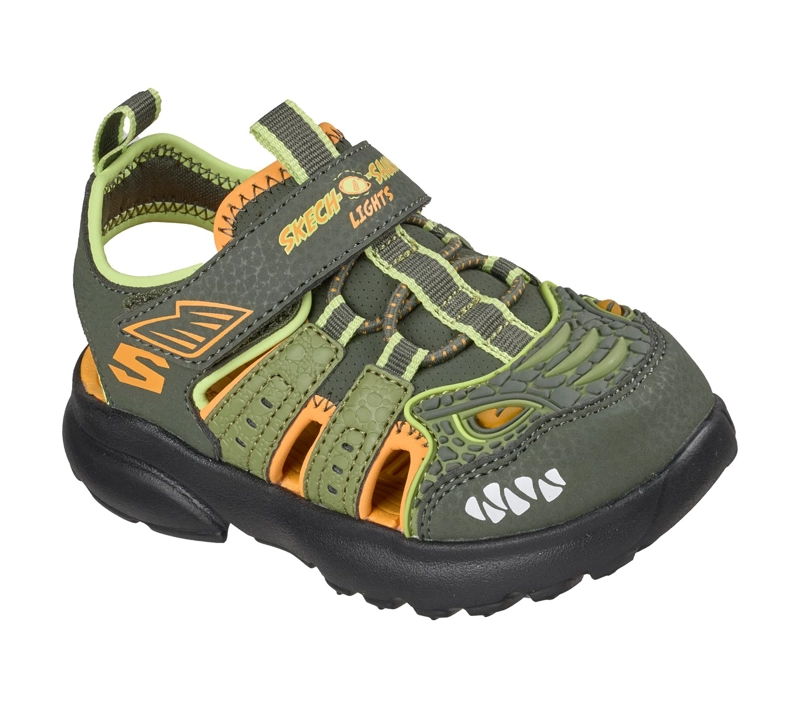 SANDALIAS NIÑO SKECHERS RAZOR SPLASH RAPTOR QUEST - 4
