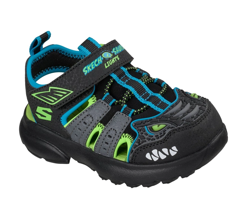 SANDALIAS NIÑO SKECHERS RAZOR SPLASH RAPTOR QUEST - 4