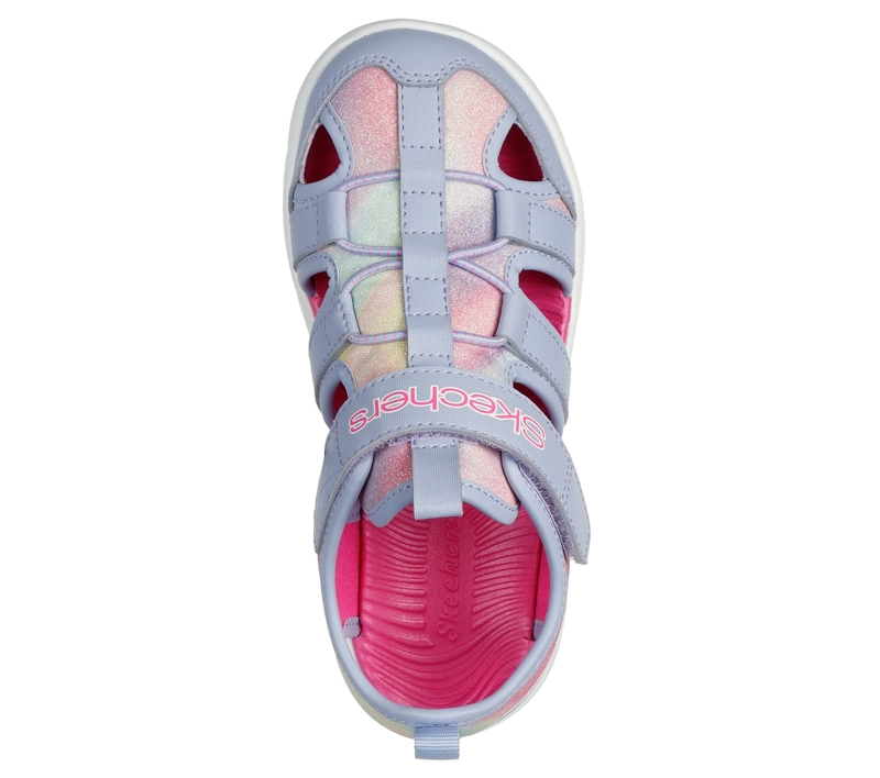 SANDALIAS NIÑA SKECHERS FLEX SPLASH DAYLIGHT SHIMMER - 2