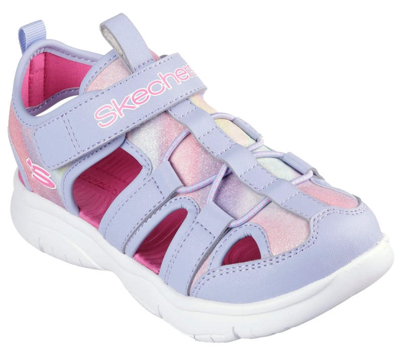 SANDALIAS NIÑA SKECHERS FLEX SPLASH DAYLIGHT SHIMMER - 4