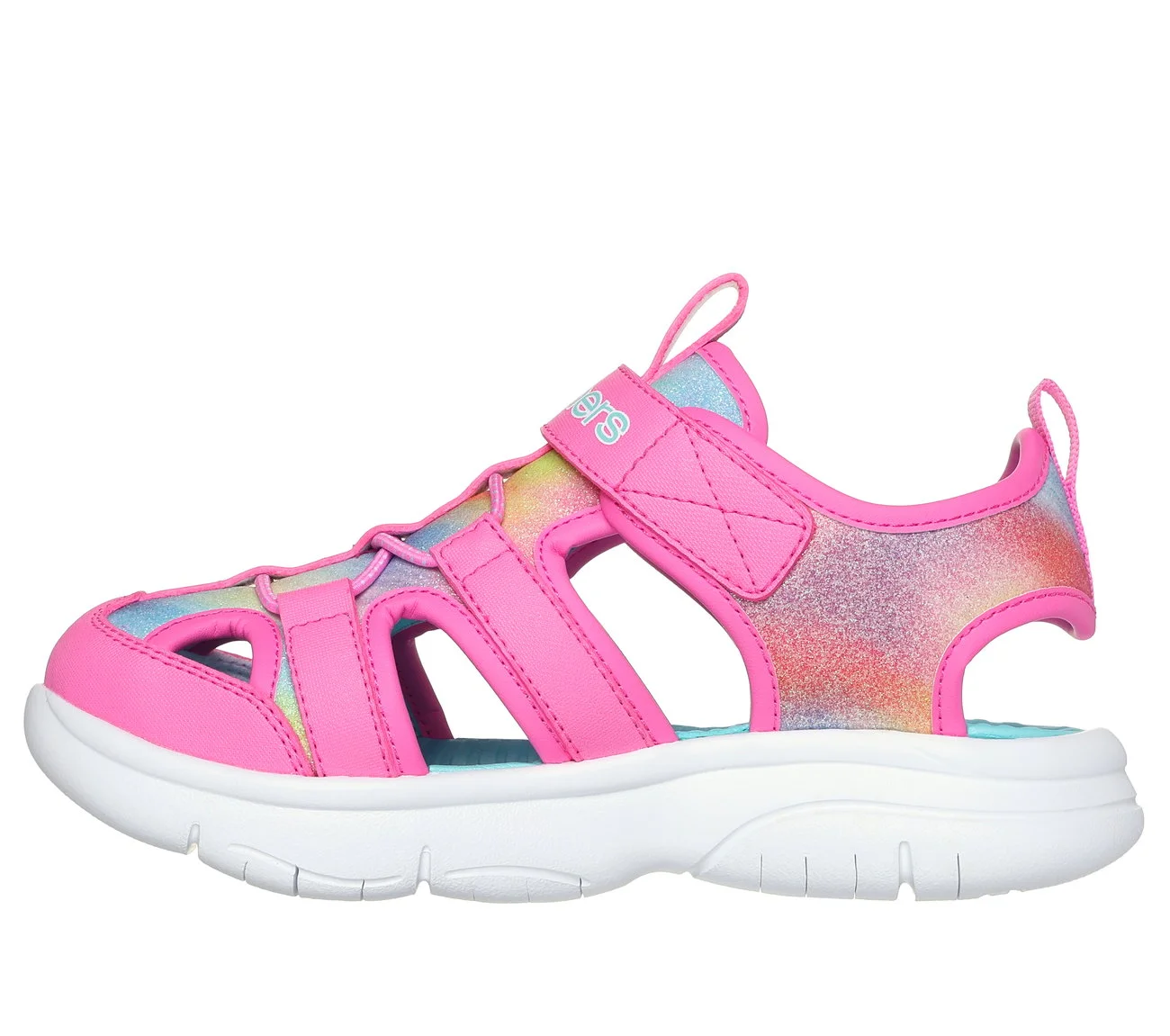 SANDALIAS NIÑA SKECHERS FLEX SPLASH DAYLIGHT SHIMMER - 5