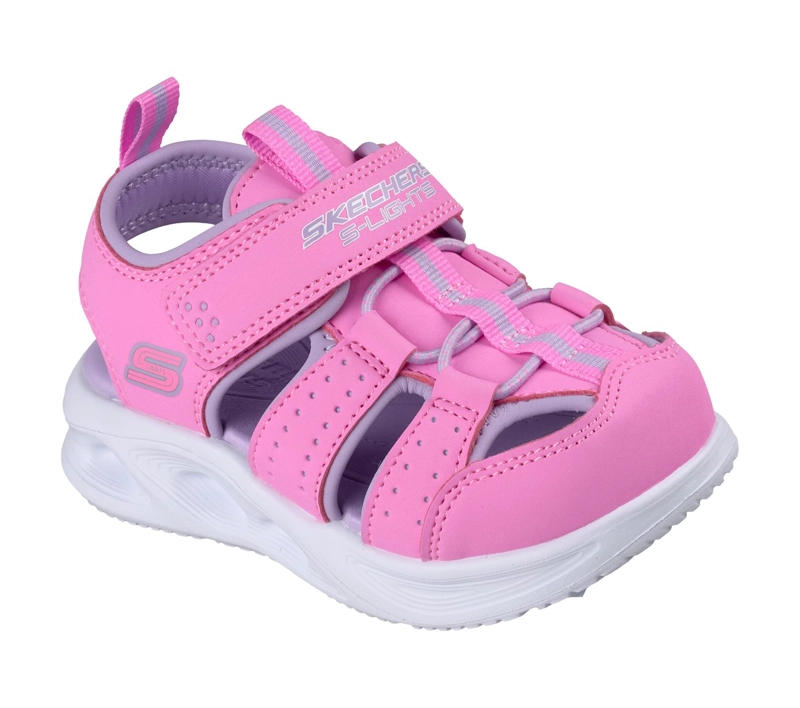 SANDALIAS NIÑA SKECHERS SOLA GLOW SANDAL POWER STEP - 4