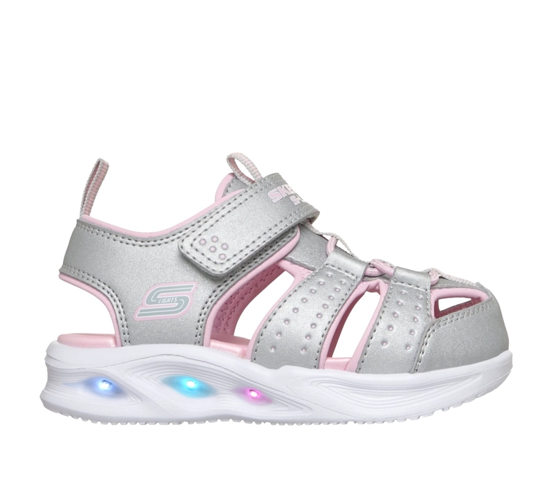 SANDALIAS NIÑA SKECHERS SOLA GLOW SANDAL POWER STEP - 5