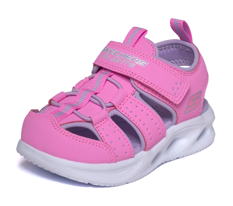 SANDALIAS NIÑA SKECHERS SOLA GLOW SANDAL POWER STEP - 5