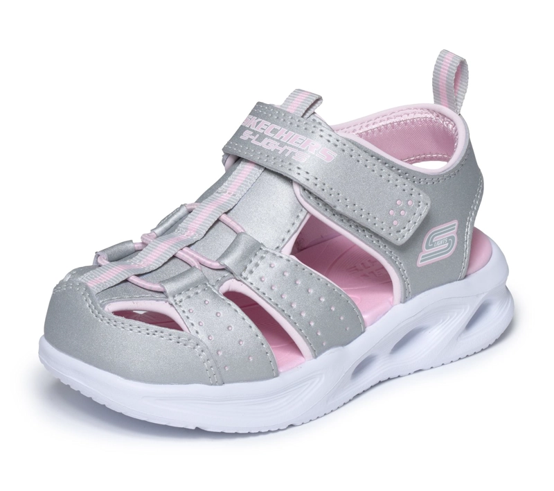 SANDALIAS NIÑA SKECHERS SOLA GLOW SANDAL POWER STEP - 6