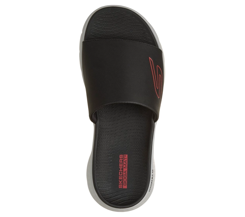 SANDALIAS HOMBRE SKECHERS GO WALK FLEX SANDAL CLAY - 2