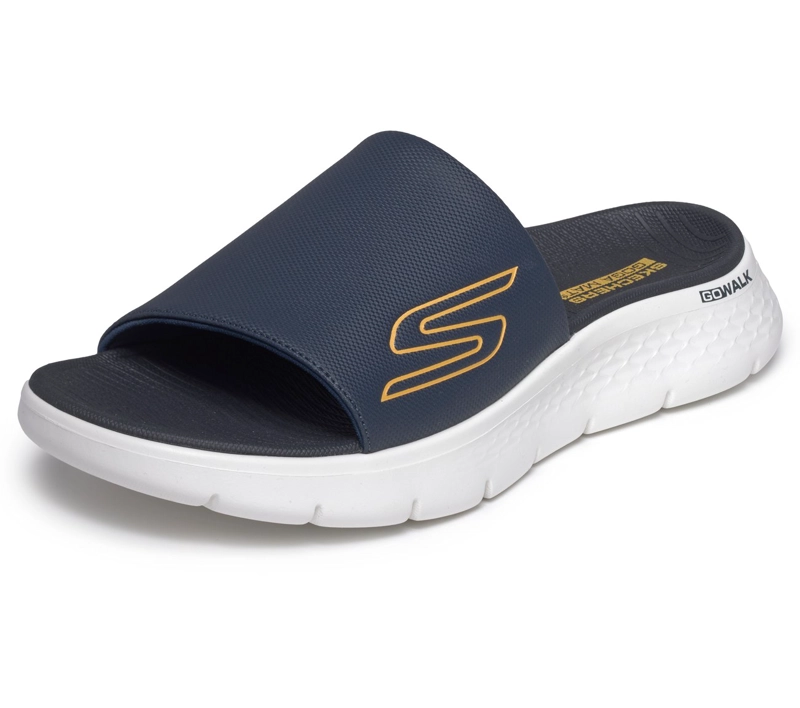SANDALIAS HOMBRE SKECHERS GO WALK FLEX SANDAL CLAY - 5