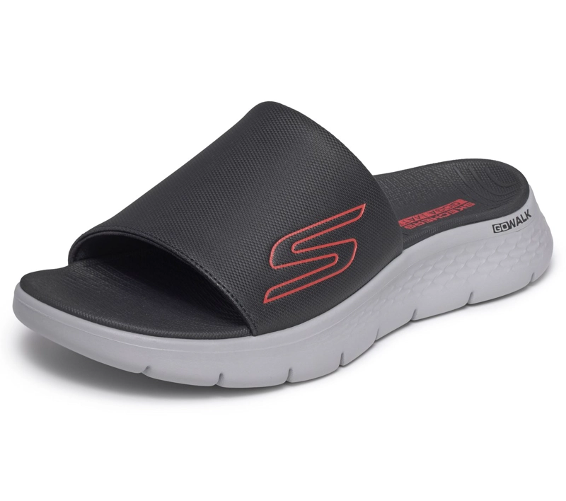 SANDALIAS HOMBRE SKECHERS GO WALK FLEX SANDAL CLAY - 5