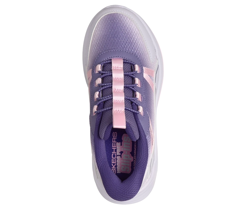 ZAPATILLAS NIÑA SKECHERS SLIP-INS WAVE 92 SPARKLE SPRINT - 2