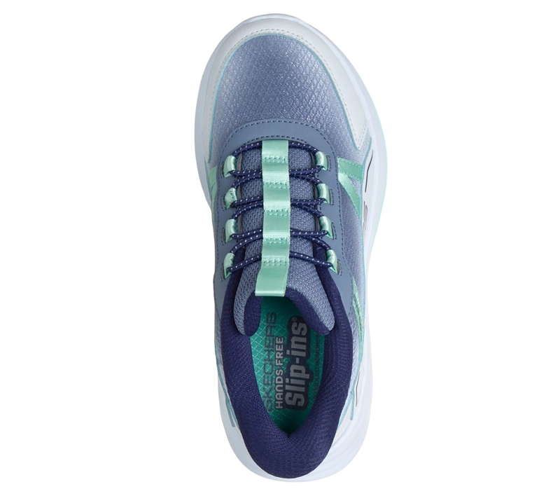 ZAPATILLAS NIÑA SKECHERS SLIP-INS WAVE 92 SPARKLE SPRINT - 2