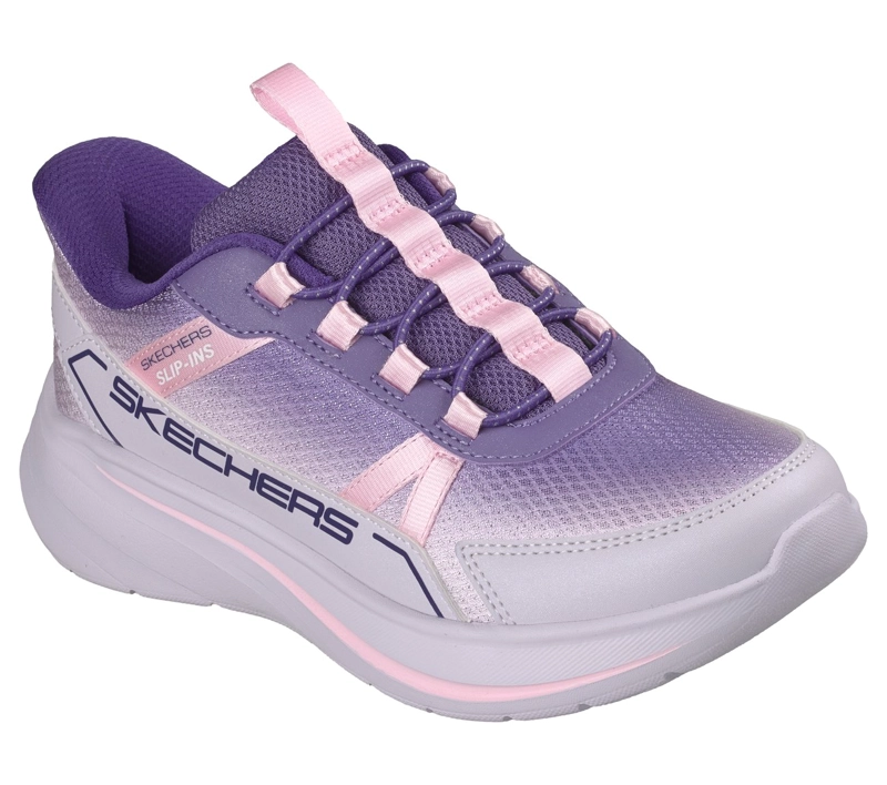 ZAPATILLAS NIÑA SKECHERS SLIP-INS WAVE 92 SPARKLE SPRINT - 4