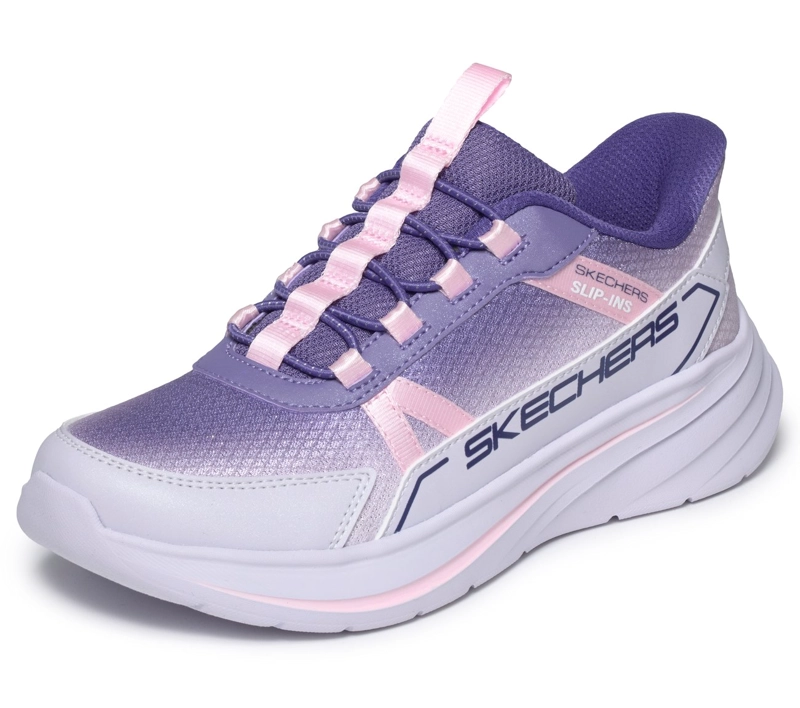 ZAPATILLAS NIÑA SKECHERS SLIP-INS WAVE 92 SPARKLE SPRINT - 5