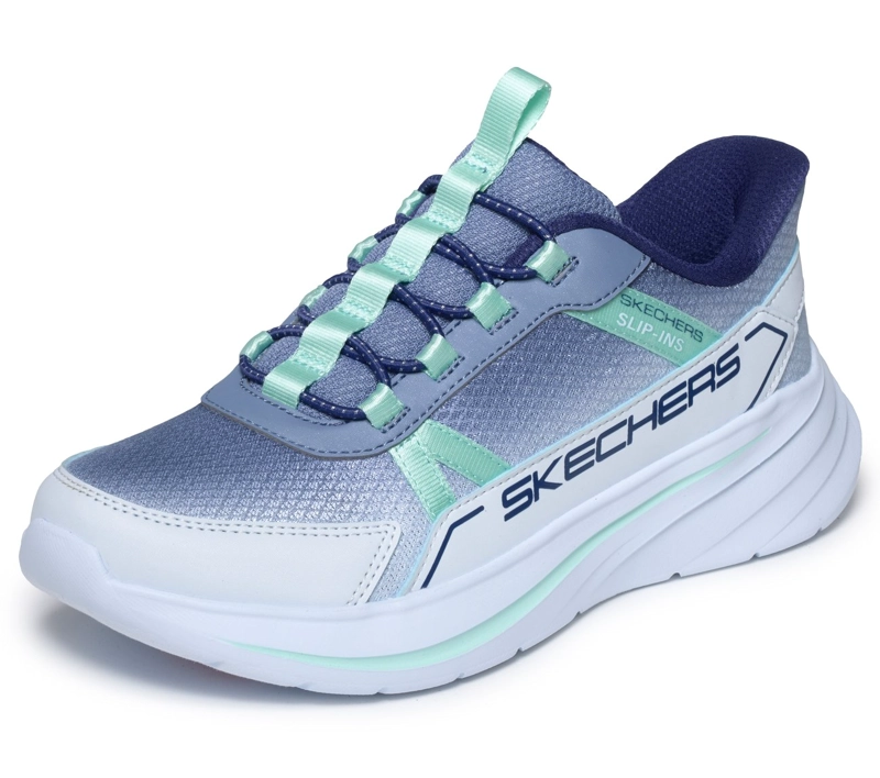ZAPATILLAS NIÑA SKECHERS SLIP-INS WAVE 92 SPARKLE SPRINT - 5
