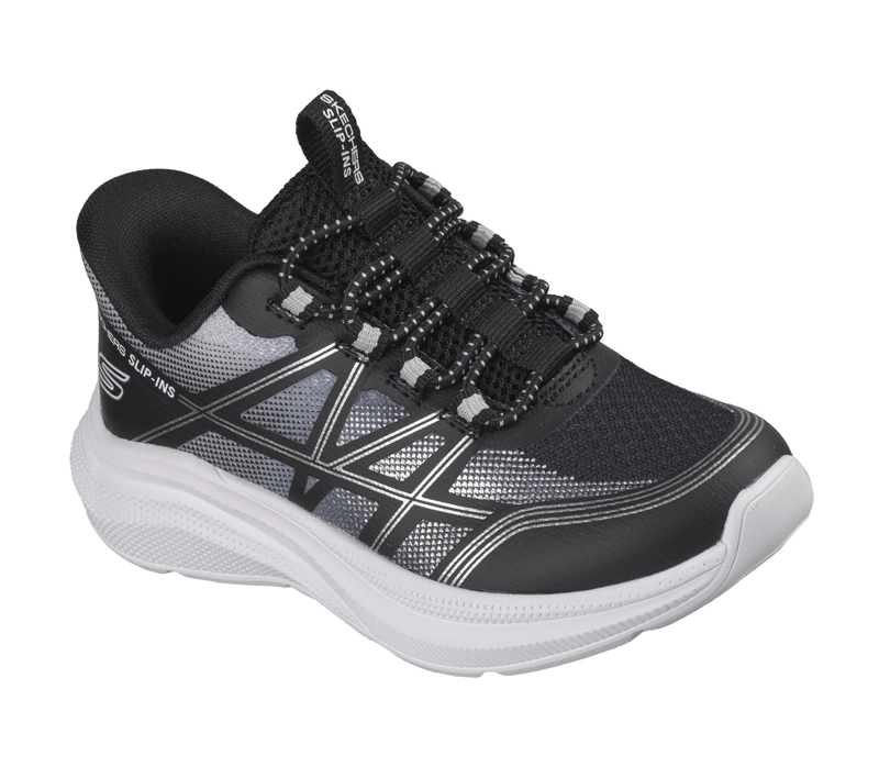 ZAPATILLAS NIÑO SKECHERS SLIP-INS MICROSPEC VELOCITY - 4