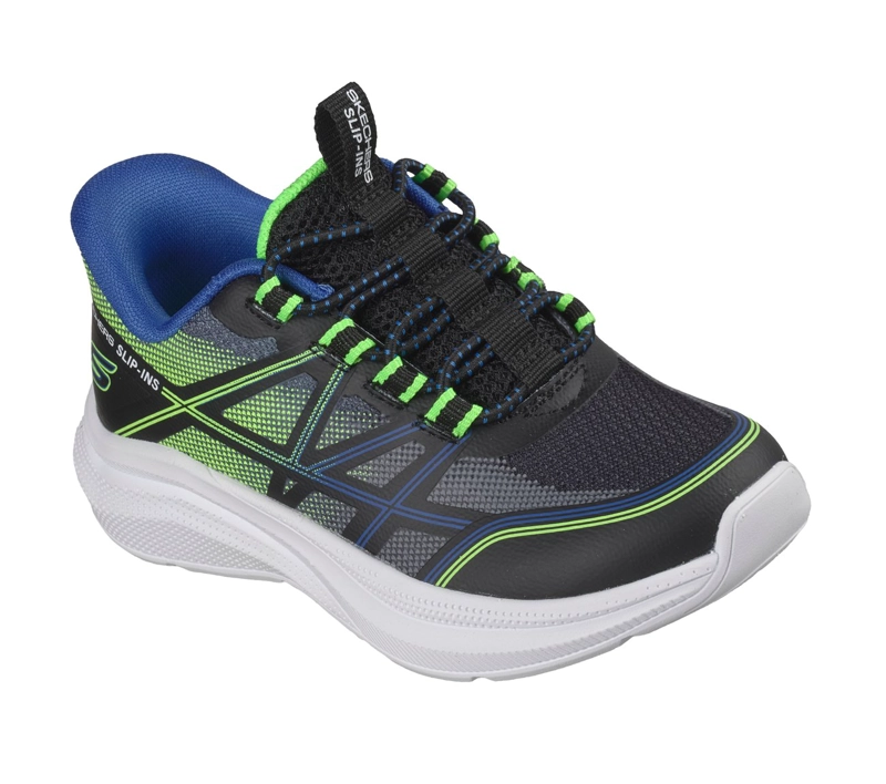 ZAPATILLAS NIÑO SKECHERS SLIP-INS MICROSPEC VELOCITY - 4