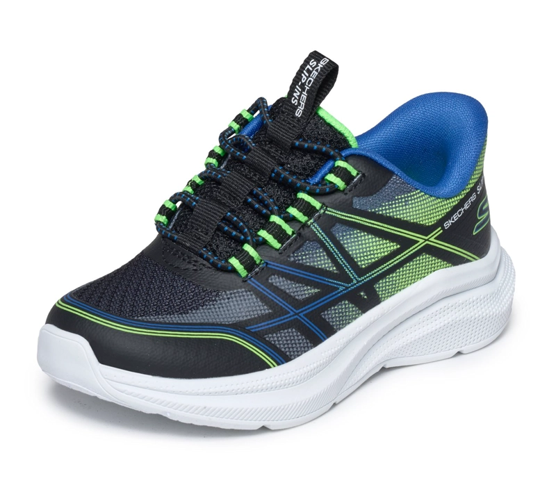 ZAPATILLAS NIÑO SKECHERS SLIP-INS MICROSPEC VELOCITY - 5
