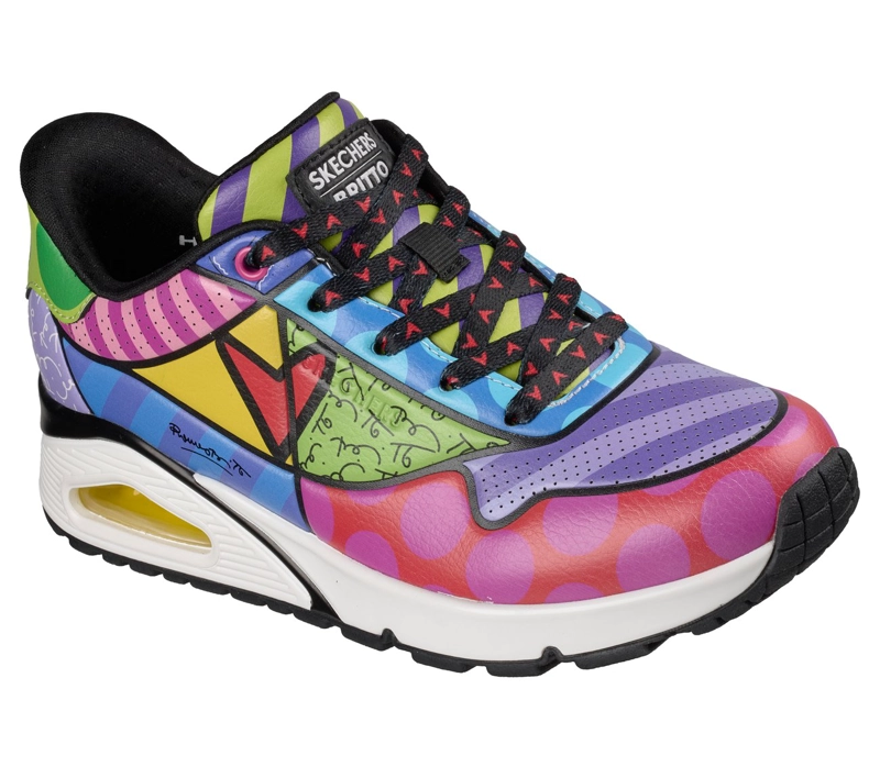 ZAPATILLAS MUJER SKECHERS SLIP-INS UNO BRITTO LANDSCAPE - 4