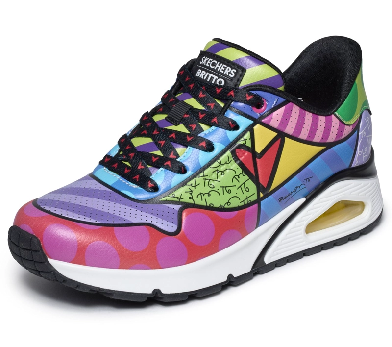 ZAPATILLAS MUJER SKECHERS SLIP-INS UNO BRITTO LANDSCAPE - 5