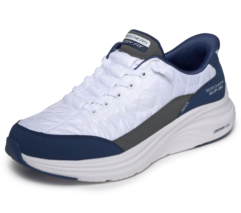 ZAPATILLAS HOMBRE SKECHERS SLIP-INS CONTOUR FOAM COZY FIT - 5