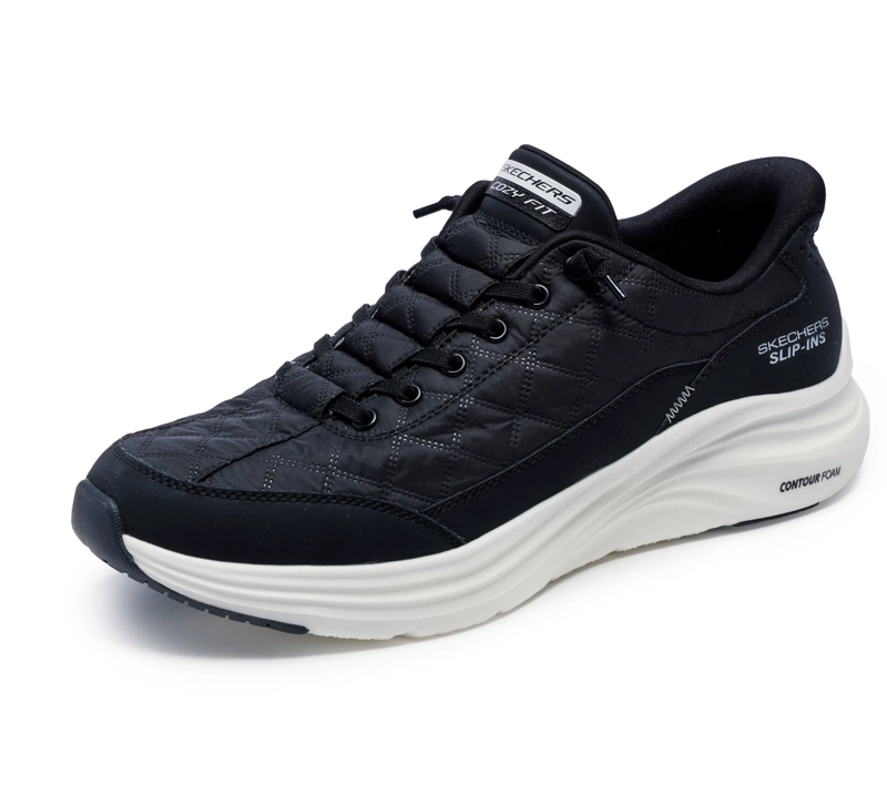 ZAPATILLAS HOMBRE SKECHERS SLIP-INS CONTOUR FOAM COZY FIT - 5