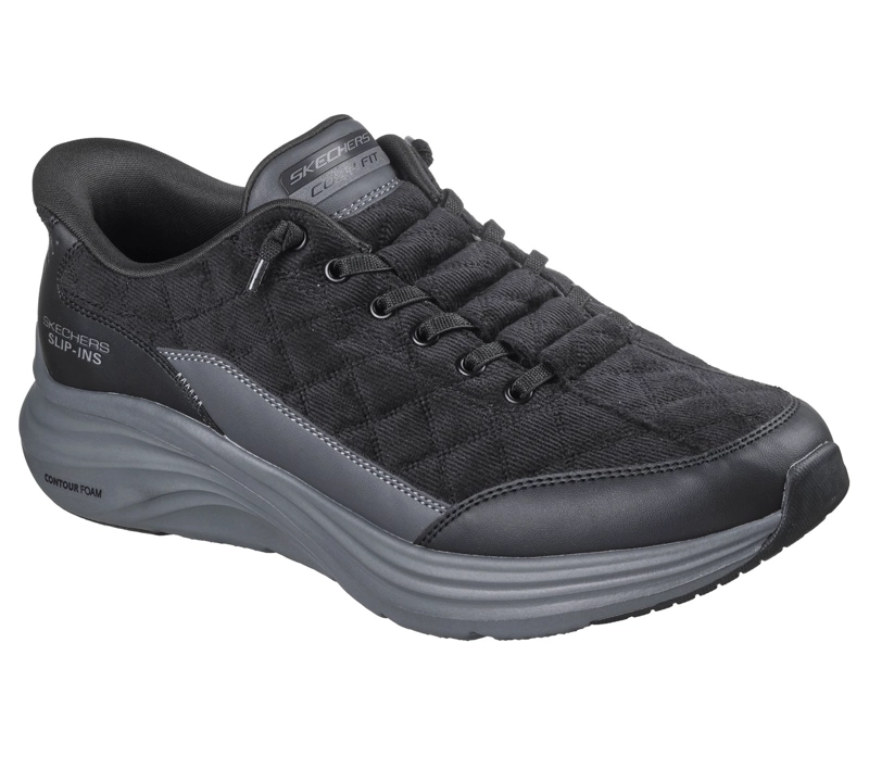 ZAPATILLAS HOMBRE SKECHERS SLIP-INS CONTOUR FOAM CORDELUX - 4