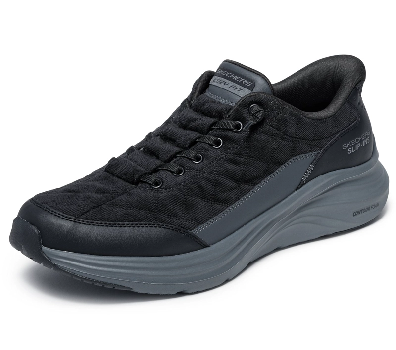 ZAPATILLAS HOMBRE SKECHERS SLIP-INS CONTOUR FOAM CORDELUX - 5