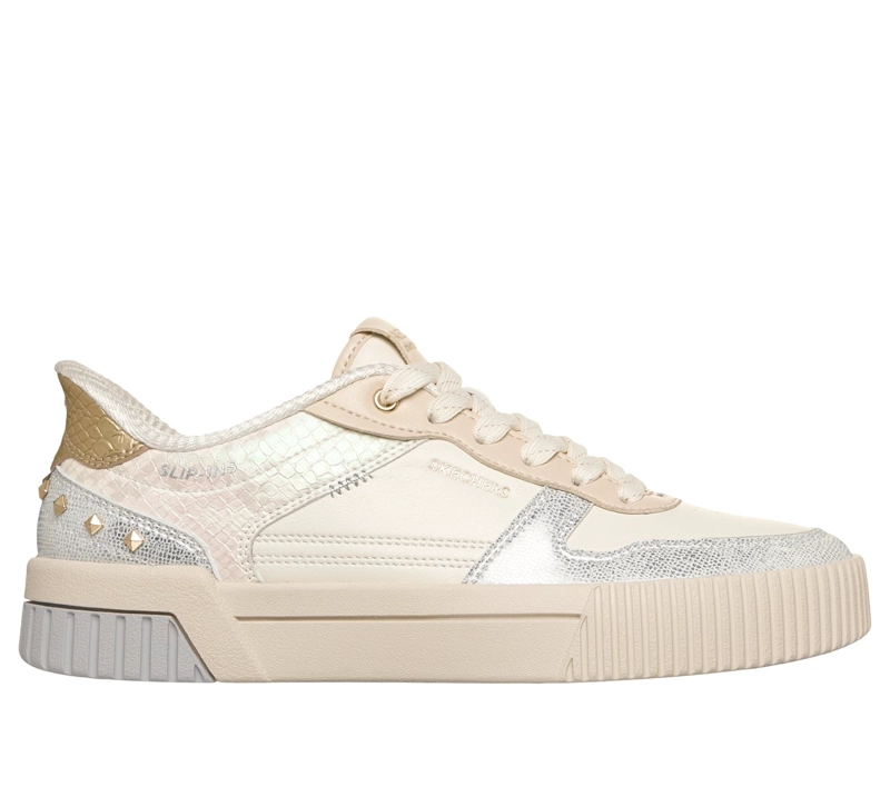 ZAPATILLAS MUJER SKECHERS SLIP-INS JADE STUDDED GLOW - 1