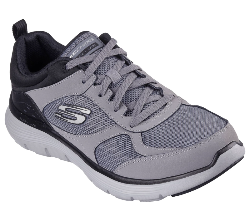 ZAPATILLAS HOMBRE SKECHERS FLEX ADVANTAGE 5.0 GANO - 4